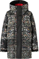 Burberry Floral Print Hooded Zip Jacket Black 80426971 Burberry Floral Print Hooded Zip Jacket Black 80426971
