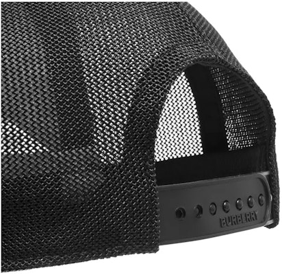 Burberry Floral Trucker Cap Black Lookbook Burberry Floral Trucker Cap Black