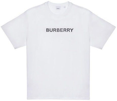Burberry Foam Letter Logo White Loose Fit T-Shirt for Men. 80553091 Buy Burberry Foam Letter Logo White Loose Fit T-Shirt for Men. 80553091