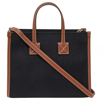 Burberry Freya Tote Hitam/Cokelat Order Burberry Freya Tote Hitam/Cokelat