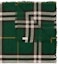Shop Burberry 流蘇設計羊毛圍巾 情侶款 綠色款式 80800961