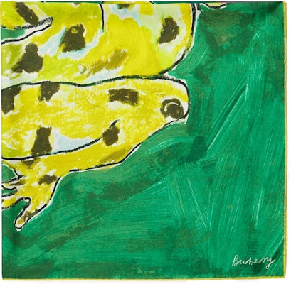 Burberry 青蛙圖案絲巾男女情侶款 - 多色選擇 80798721 Lookbook Burberry 青蛙圖案絲巾男女情侶款 - 多色選擇 80798721