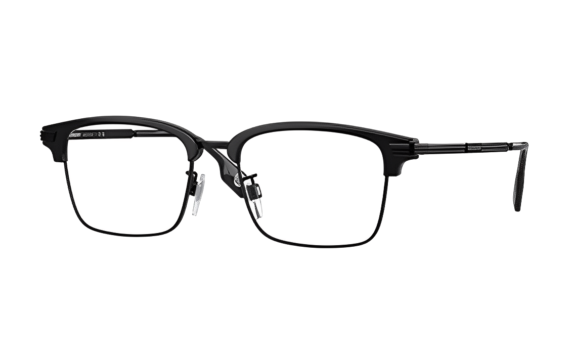 Burberry Full-Rim Rectangle Optical Eyeglasses for Men - Classic Frame Style 0BE2383TD