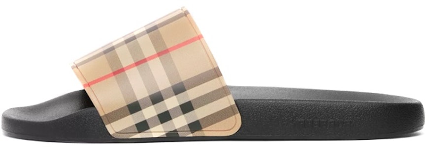 Burberry Furley Check Slide 'Beige Arkib' 8023965 Buy Burberry Furley Check Slide 'Beige Arkib' 8023965