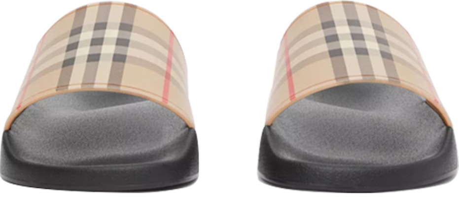 Burberry Furley Check Slide 'Archive Beige' 8023965 Lookbook Burberry Furley Check Slide 'Archive Beige' 8023965