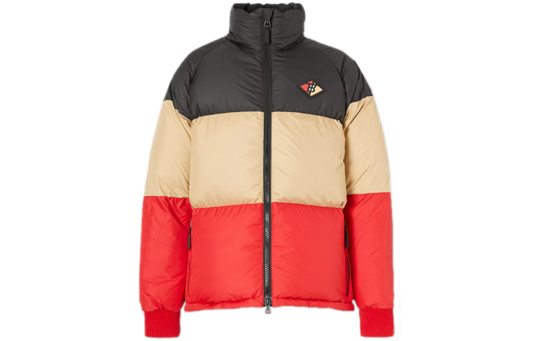 Order Burberry 2019秋冬黑色拼接Logo羽絨外套 80236561