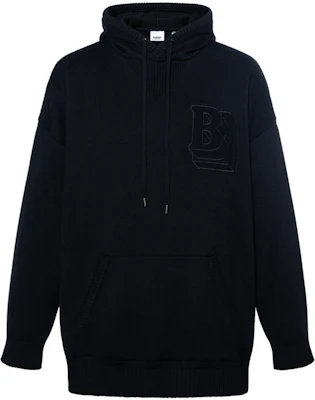 Burberry FW21 Hoodie Wool Hitam Logo. 80455111 Buy Burberry FW21 Hoodie Wool Hitam Logo. 80455111