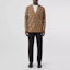 Lookbook Burberry FW21 Checkered Cashmere Jacquard Cardigan Jacket Archive Beige. 80458951