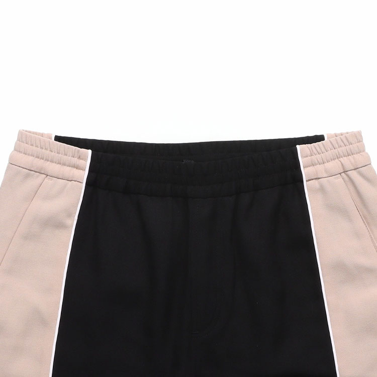 Sizing Burberry FW21 對比拼接針織慢跑褲 黑色 80480731