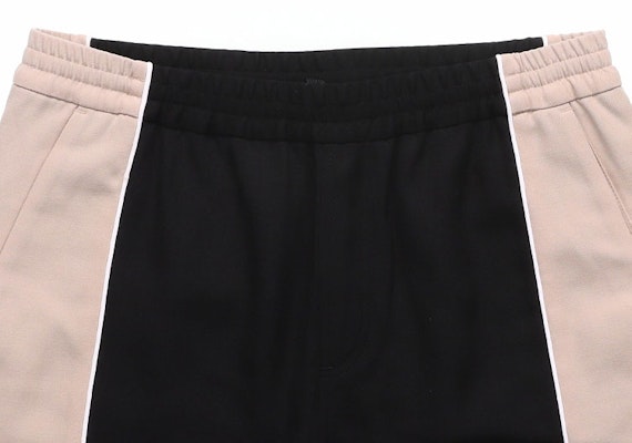 Burberry FW21 對比拼接針織慢跑褲 黑色 80480731 Sizing Burberry FW21 對比拼接針織慢跑褲 黑色 80480731