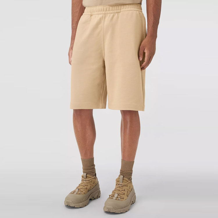 Burberry FW21 Coordinates Cotton Drawstring Shorts Light Beige 80437761 圖 4