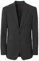 Burberry FW21 Dark Charcoal Single-Breasted Long Sleeve Blazer. 80442081 Burberry FW21 Dark Charcoal Single-Breasted Long Sleeve Blazer. 80442081