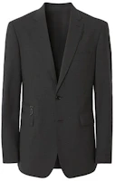 Order Burberry FW21 深炭灰單排扣長袖西裝外套。 80442081
