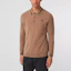 Purchase Burberry FW21 標誌圖案羊絨長袖 Polo 男士襯衫 卡其色 80443101