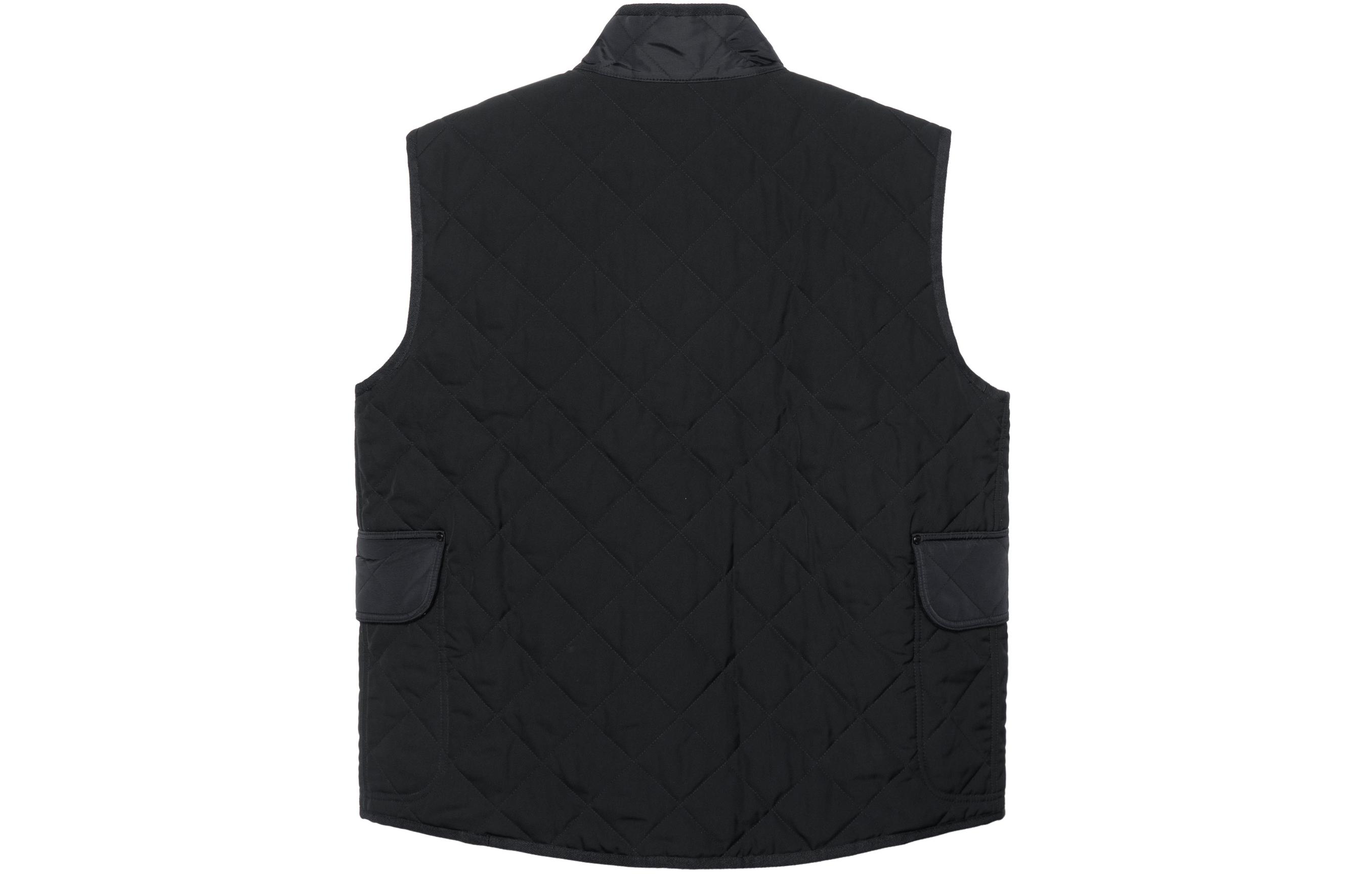 Lookbook バーバリー FW21 キルテッド テンパレチャー コントロール コットンベスト ブラック 80497831