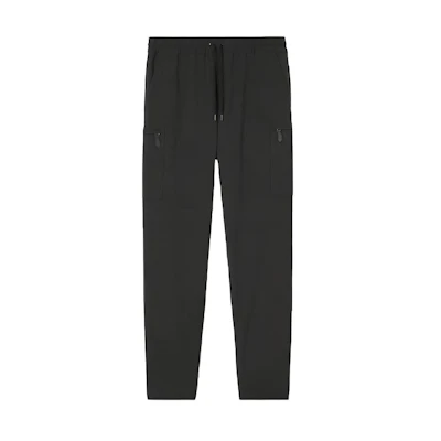 Burberry FW21 Stretch Wool Relaxed Fit Casual Pants in Dark Gray. 80443071