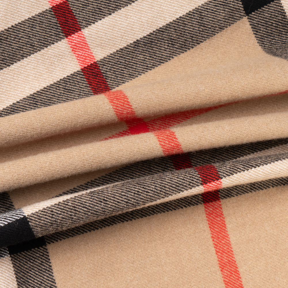 Details for Burberry FW22  Beige Check Long-Sleeve Shirt 80585841