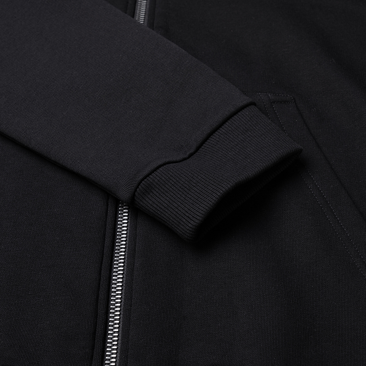 Cheap Burberry FW22  Black Checkered Zip-Up Hooded Jacket 80607051