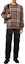 Lookbook 버버리 FW22 블랙 컬러블록 드로스트링 스트레이트 레그 캐주얼 팬츠. 80596611