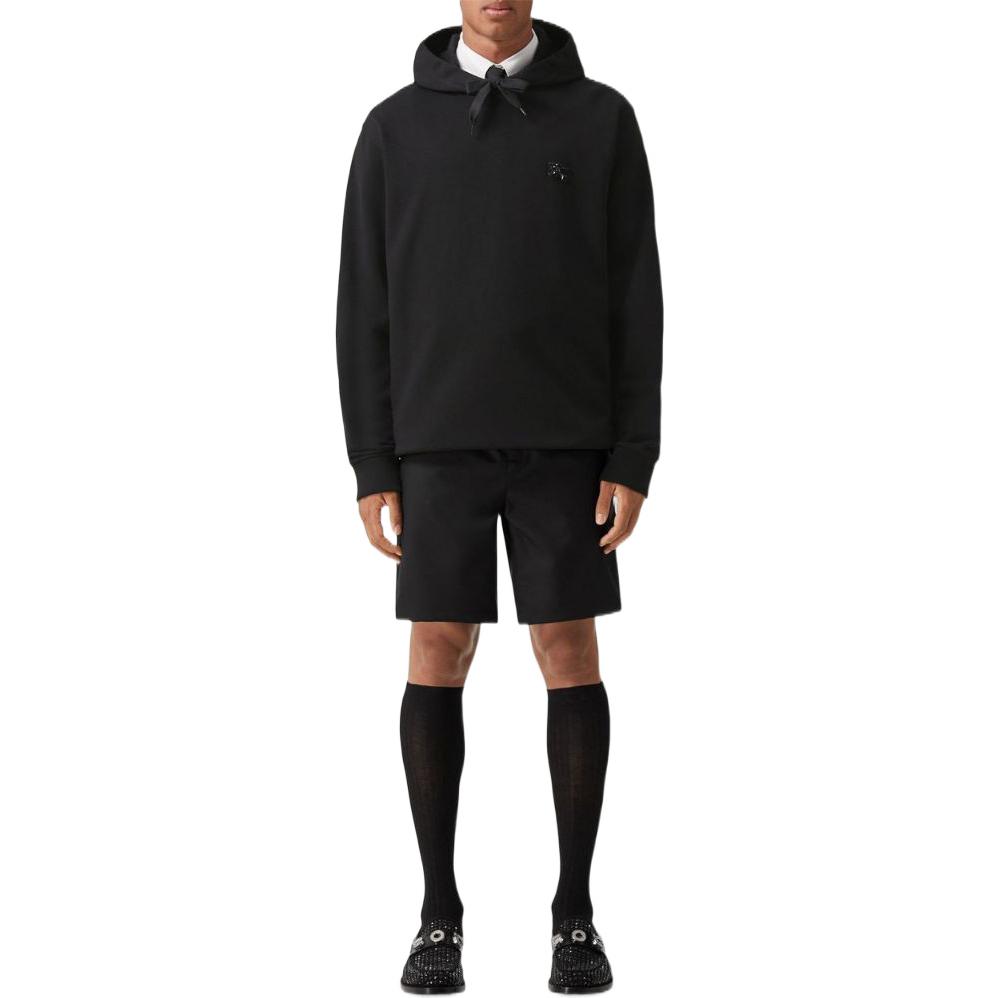 Lookbook Burberry FW22  Black Crystal-Embellished Pullover Hoodie. 80651371