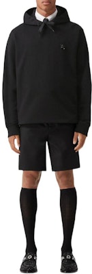 Burberry FW22 Black Crystal-Embellished Pullover Hoodie. 80651371 Lookbook Burberry FW22 Black Crystal-Embellished Pullover Hoodie. 80651371