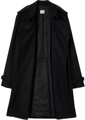 Burberry FW22 Black Double-Breasted Long Sleeve Coat. 80580221 Lookbook Burberry FW22 Black Double-Breasted Long Sleeve Coat. 80580221