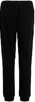 Lookbook Burberry FW22 Black Elastic Waist Knitted Sweatpants with Logo Embroidery 80575691