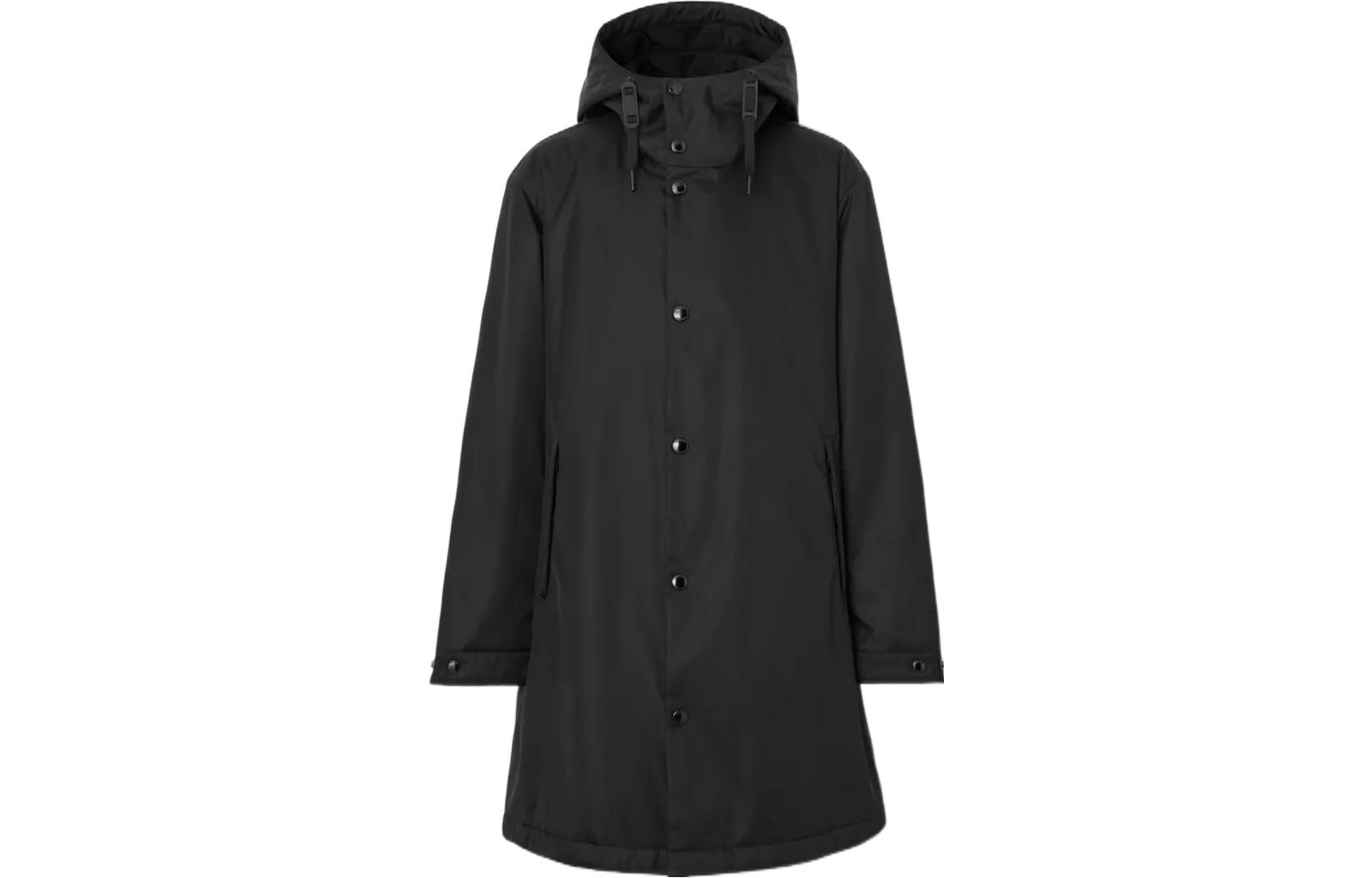 Order Burberry FW22  Black Hoodie Jacket with Back Print Design. 80582131