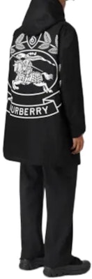 Burberry FW22 Black Hoodie Jacket with Back Print Design. 80582131 Purchase Burberry FW22 Black Hoodie Jacket with Back Print Design. 80582131