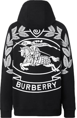 Burberry FW22 Black Hoodie with Letter Print. 80579671 Lookbook Burberry FW22 Black Hoodie with Letter Print. 80579671