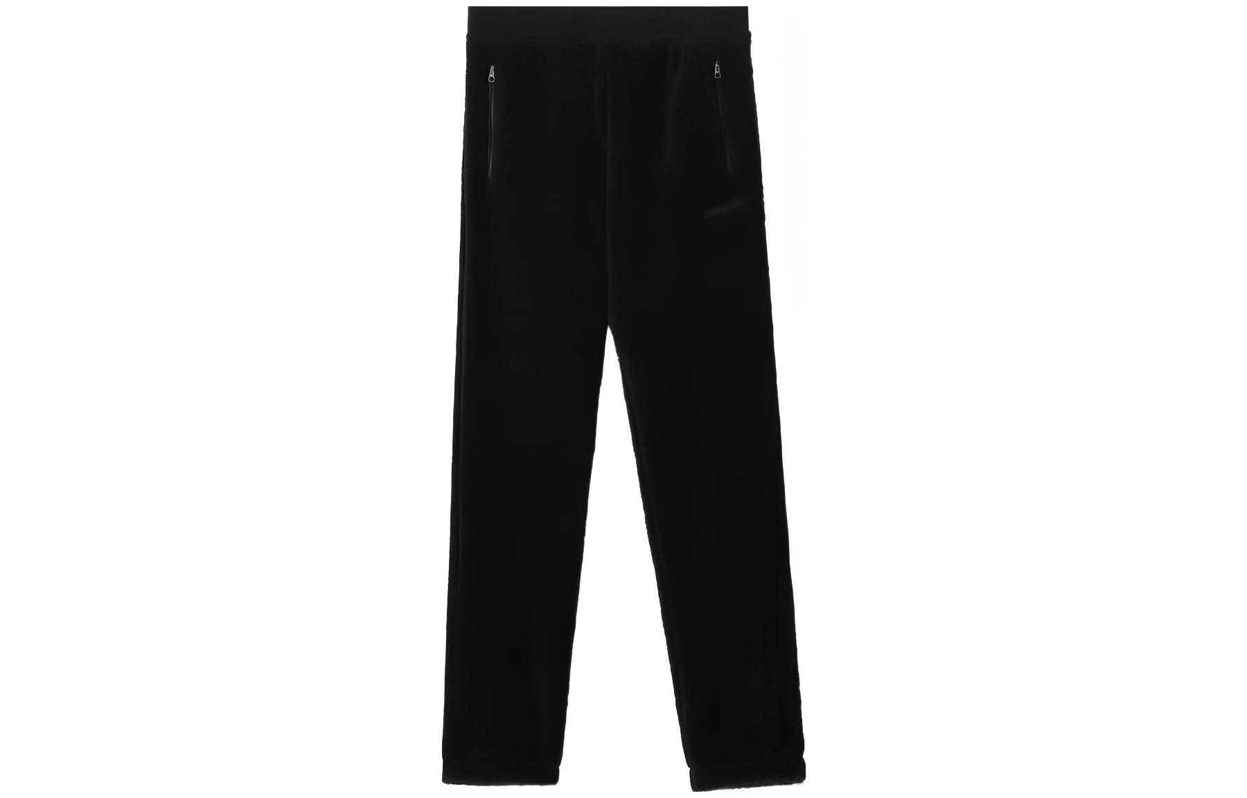 Burberry FW22  Black Jogger Pants with Solid Logo Embroidery Design. 80625341