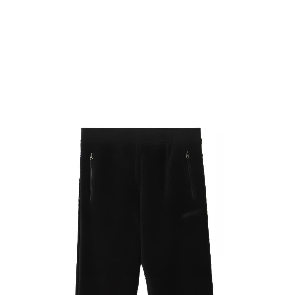 Details for Pantalones Jogger Negros Burberry FW22 con Diseño Bordado de Logo Sólido. 80625341