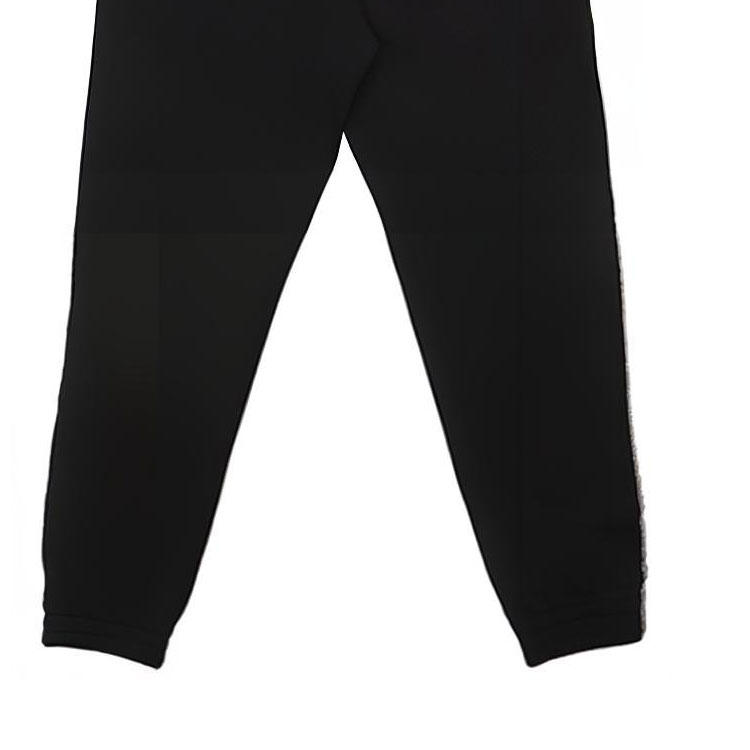 Sizing Burberry FW22 黑色針織綉Logo圖案休閒長褲 80530171