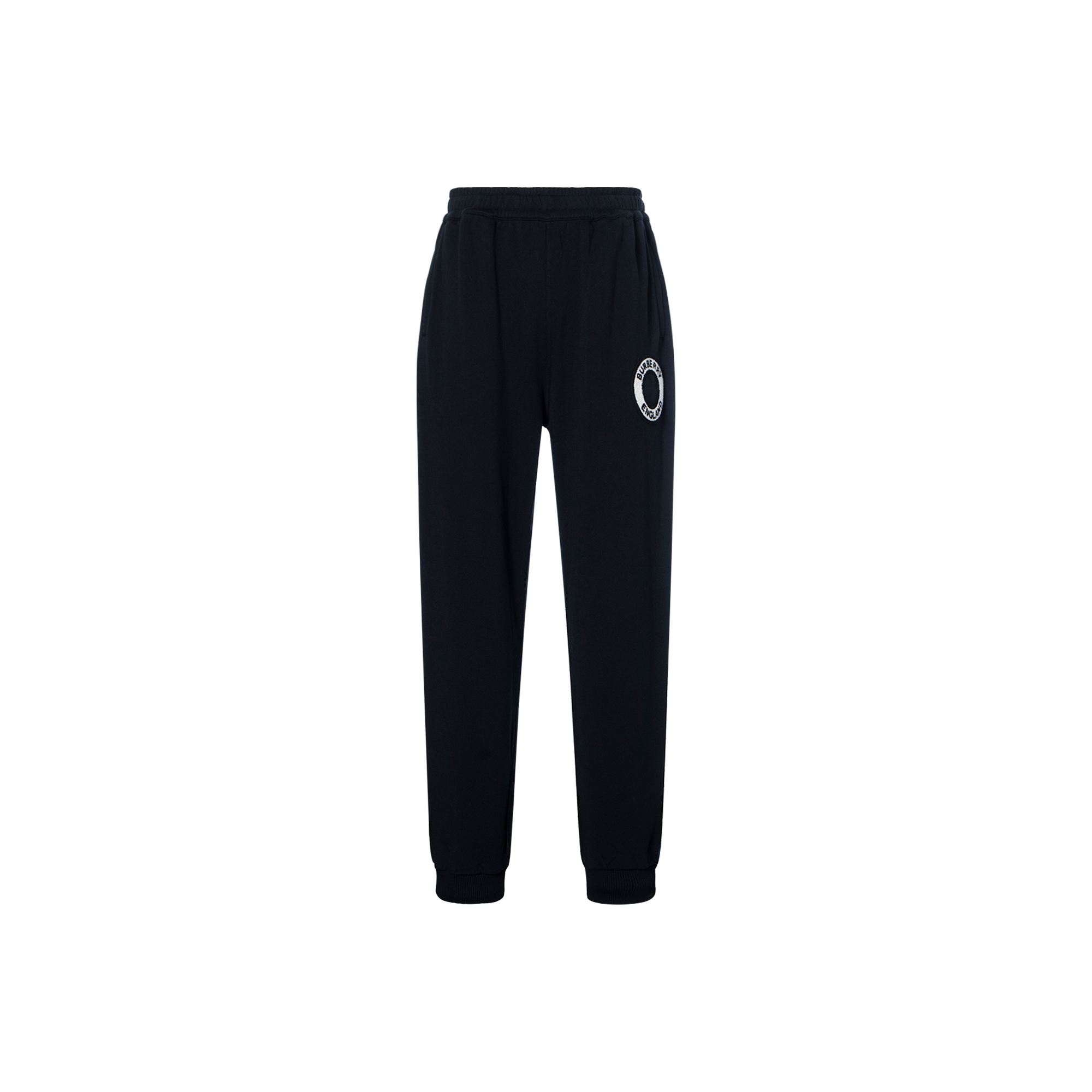 Burberry FW22  Black Logo Knit Jogger Sweatpants. 80607921