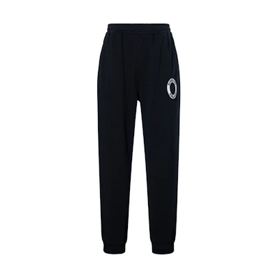 Burberry FW22 Black Logo Knit Jogger Sweatpants. 80607921