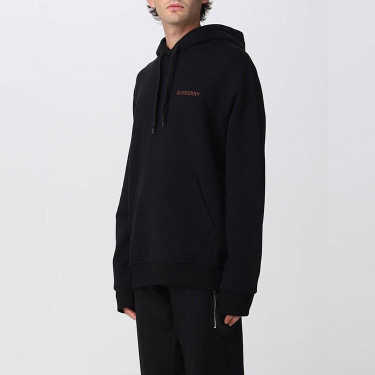 Burberry FW22  Black Logo Print Long Sleeve Casual Sweatshirt. 80575431 圖 6