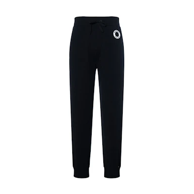 Burberry FW22 Black Logo Sweatpants with Elastic Waistband. 80587601