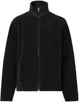Order Burberry FW22 Jaket Lengan Panjang Hitam dengan Badge Daun Oak Bordir 80628141
