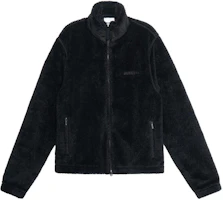 Lookbook Burberry FW22 Jaket Lengan Panjang Hitam dengan Badge Daun Oak Bordir 80628141