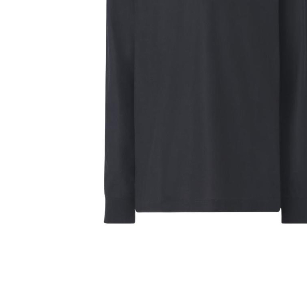 Purchase Burberry FW22 Polo Manga Larga Negra con Logo Bordado. 80530611