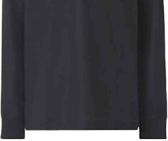 Sizing Burberry FW22 黑色長袖刺繡Logo Polo衫 80530611