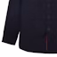 Sizing Burberry FW22 Black Long Sleeve Shirt with Logo Embroidery. 80574731