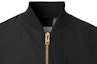Purchase Burberry FW22 Black Solid Color Zip-Up Bomber Jacket. 80616491