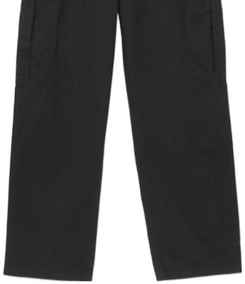 Burberry FW22 Celana Hitam Santai Straight-Leg dengan Pinggang Elastis. 80650861 Sizing Burberry FW22 Celana Hitam Santai Straight-Leg dengan Pinggang Elastis. 80650861