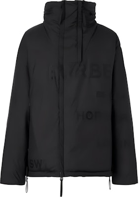 Burberry FW22 Black Zip-Up Loose-Fit Thick Cotton Jacket. 80579661 Buy Burberry FW22 Black Zip-Up Loose-Fit Thick Cotton Jacket. 80579661
