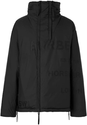 Burberry FW22 Black Zip-Up Loose-Fit Thick Cotton Jacket. 80579661 Order Burberry FW22 Black Zip-Up Loose-Fit Thick Cotton Jacket. 80579661