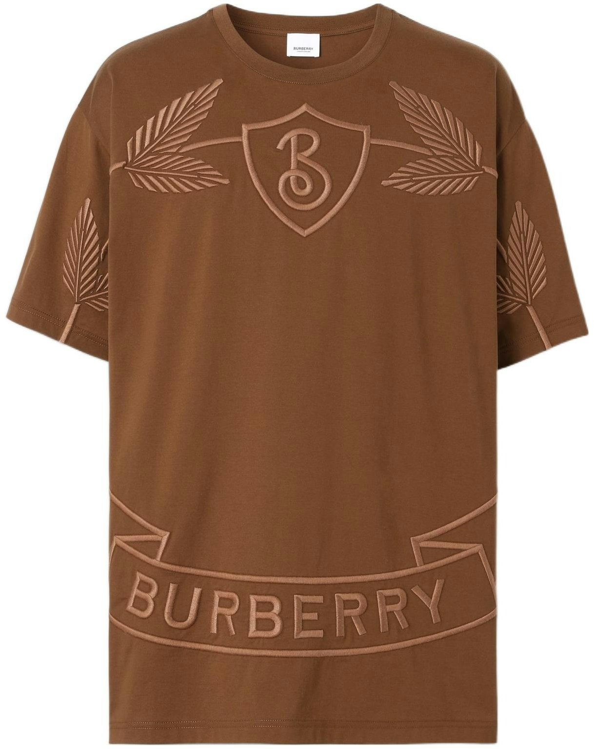 burberry-fw-22-brown-t-shirt-with-logo-and-oak-leaf-embroidery-80632041