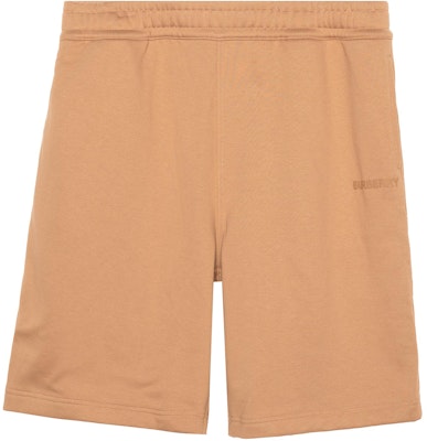 Burberry FW22 Caramel Brown Logo Print Casual Loose Fit Shorts 80553561 Buy Burberry FW22 Caramel Brown Logo Print Casual Loose Fit Shorts 80553561