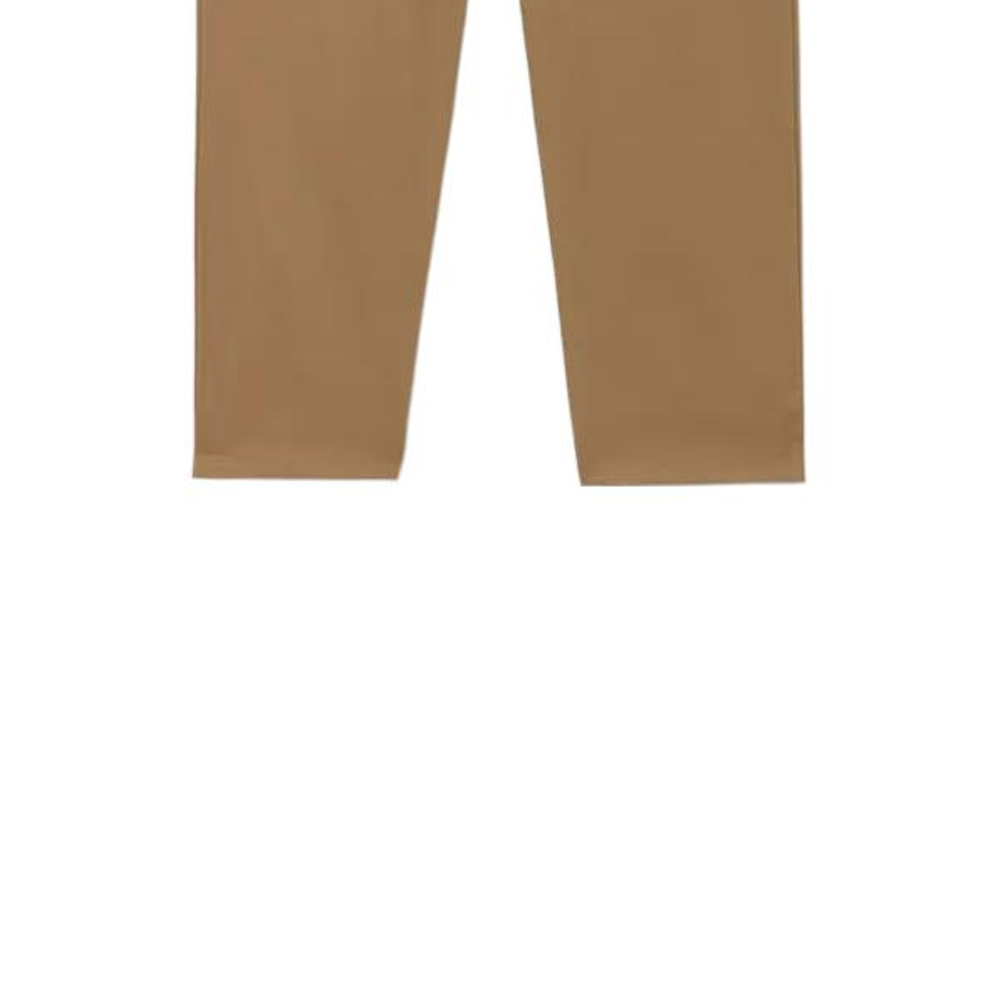 Purchase Burberry FW22 Celana Straight Santai Pinggang Elastis - Warna Camel 80640561