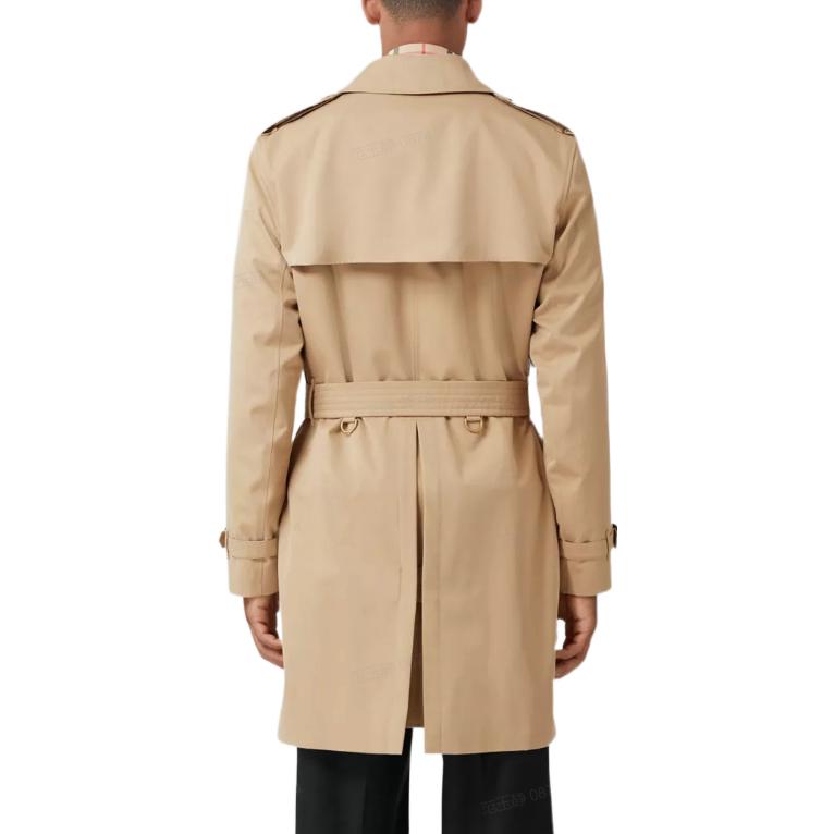 Burberry FW22  Double-Breasted Long Sleeve Trench Coat Honey Beige. 80583311 圖 4